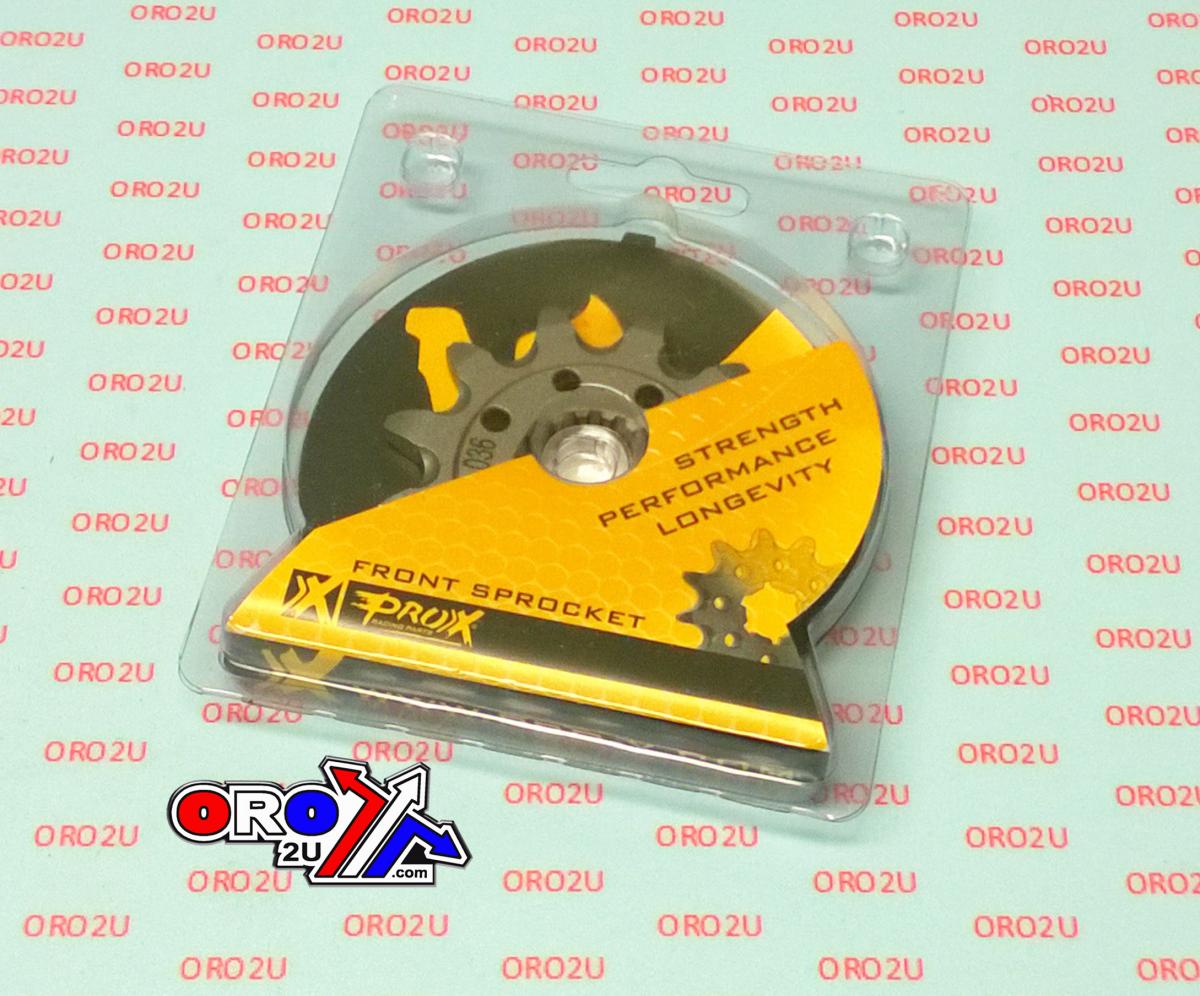 Pro-X Racing Front Sprocket Groove & Light, Prox 07.FS13018-12, 23801-K95-A20