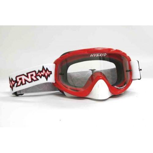 RNR HYBRID RED TEAR OFF, RED GOGGLE, GH45TO, TEAR OFF