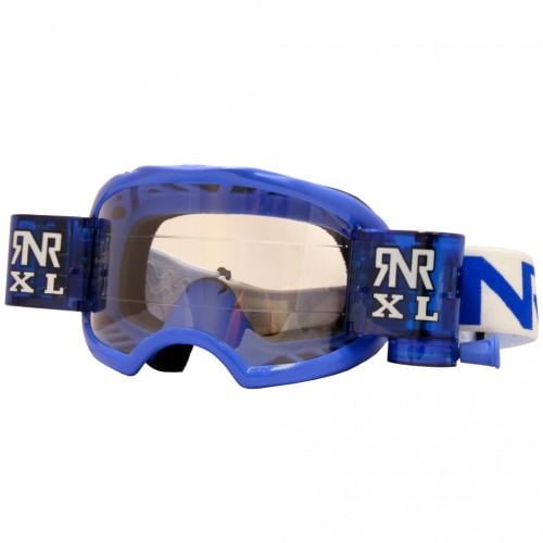 RNR COLOSSUS BLUE XL ROLL & TEAR OFF, BLUE GOGGLE, 36MM ROLL OFF, GX44XL, ROLL & TEAR OFF