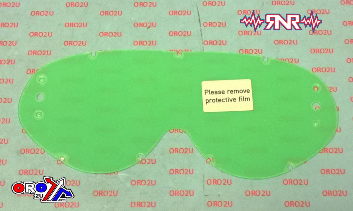 HYBRID ROLL OFF LENS CLEAR, ANTI FOG, ANTI SCRATCH, LCR201