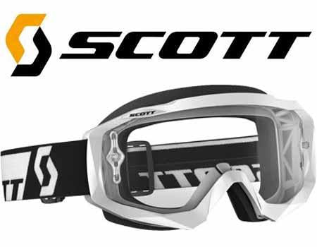 SCOTT Hustle Goggles w/Works Lens White/Clear, 240587-0002113 ONE OFF PRICE TO CLEAR, *Bankrupt stock, when there gone there gone !!!!
