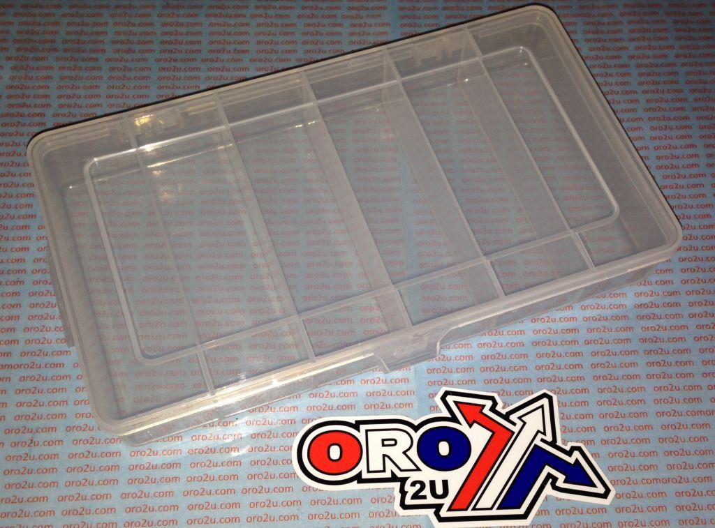 PLASTIC BOX6 SECTIONS, TUB TRAY ORGANISER ORGANIZER
