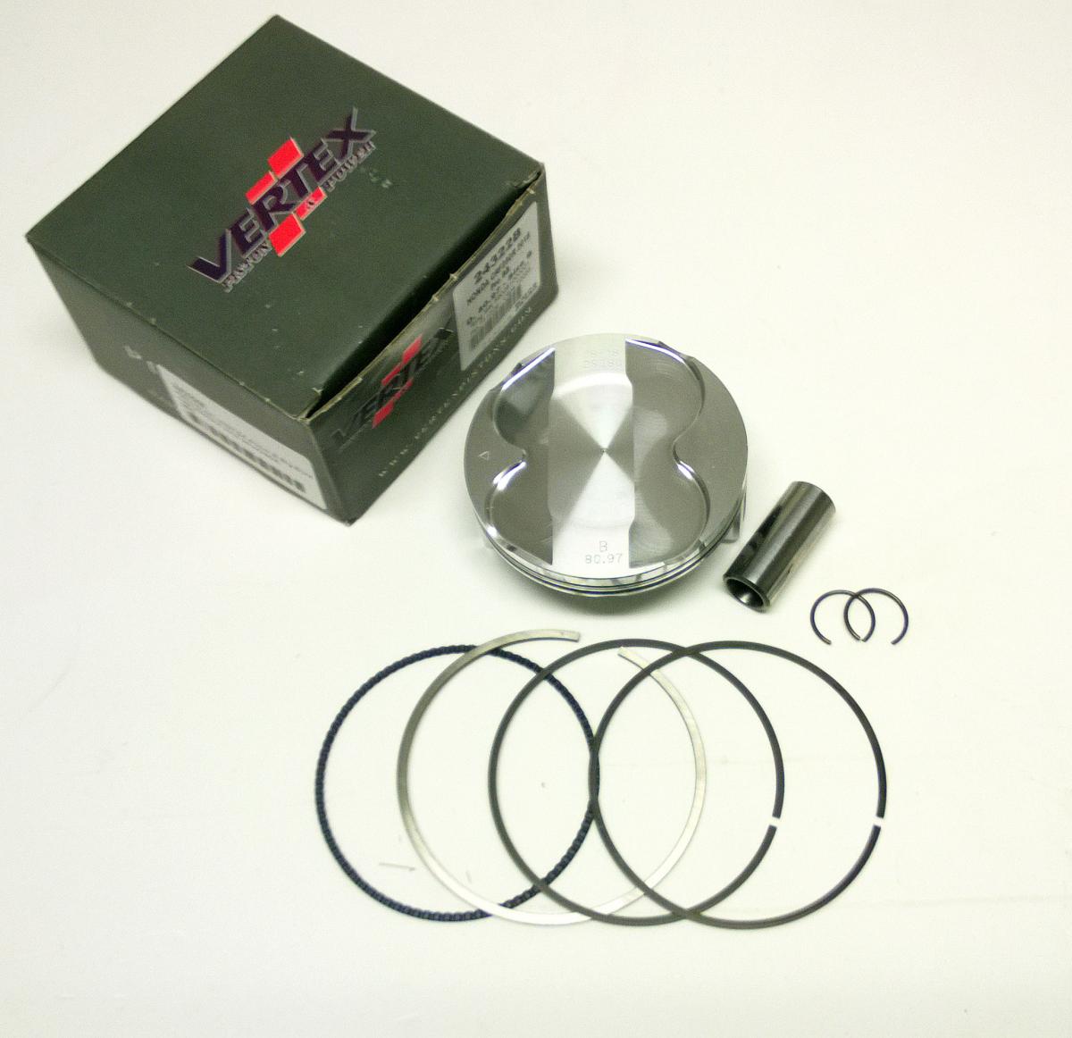 Piston Kit Vertex 81.0 A Honda CRF 250 R/Rx 18-22, Vertex Os+3:00 Big Bore Compr 13,9:1