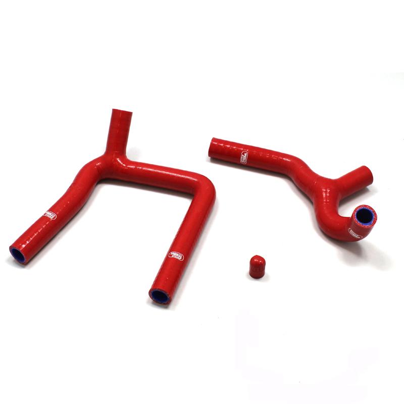 COOLANT HOSE 3 PIECE KIT RED 15-25 BETA 250 300 XTRAINER THERMOSTAT BYPASS SAMCO BET-11-RD