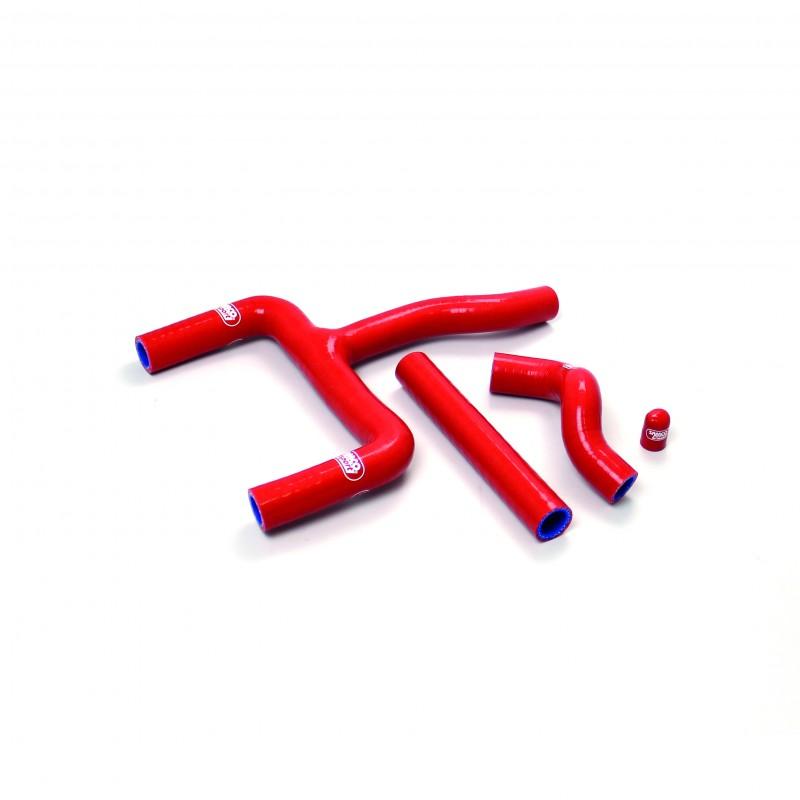 COOLANT HOSE 4 PIECE KIT RED 13-19 BETA 250 300 RR RACING 2T THERMO BYPASS SAMCO BET-5-RD