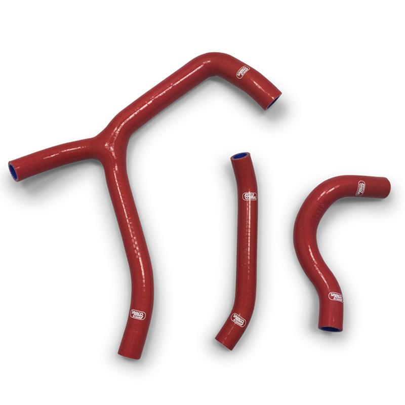 COOLANT HOSE 3 PIECE KIT RED 16-17 HONDA 250 CRF R 'Y' RACE DESIGN SAMCO SPORT HON-103-RD