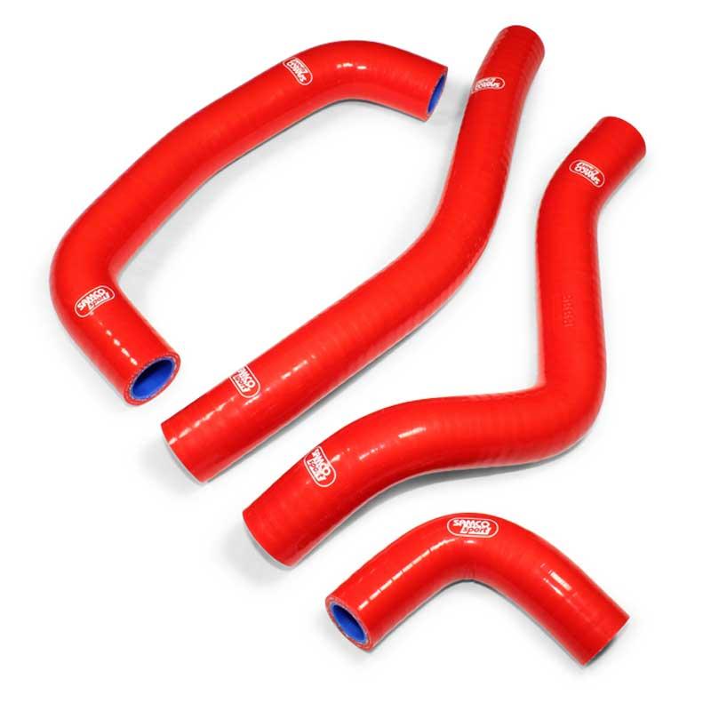 COOLANT HOSE 4 PIECE KIT RED 18-21 HONDA 250 CRF R RX SAMCO SPORT HON-116-RD