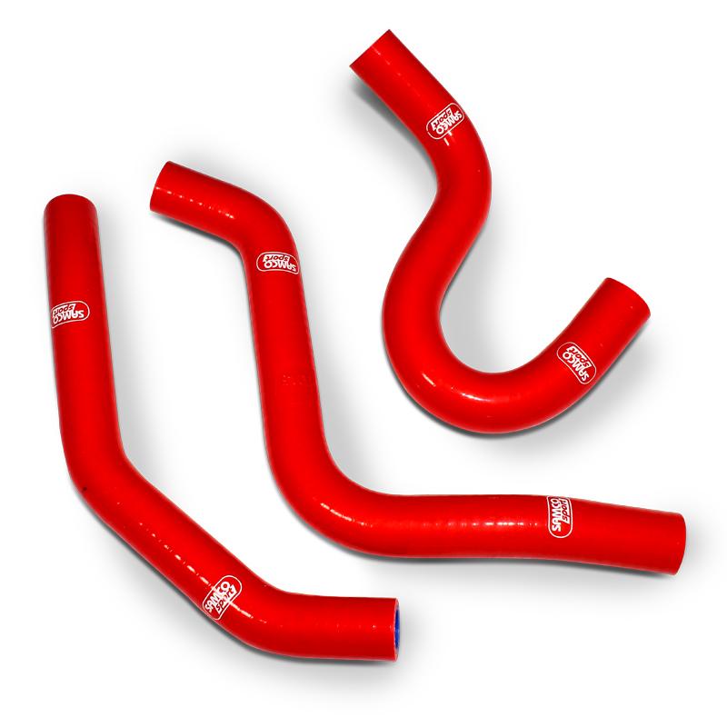 COOLANT HOSE 3 PIECE KIT RED 98-12 HONDA 80 CR SAMCO SPORT HON-20-RD