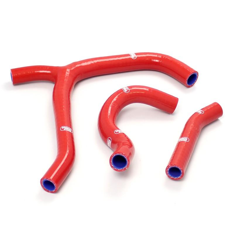 COOLANT HOSE 3 PIECE KIT RED 14-15 HONDA 250 CRF R SAMCO SPORT HON-87-RD