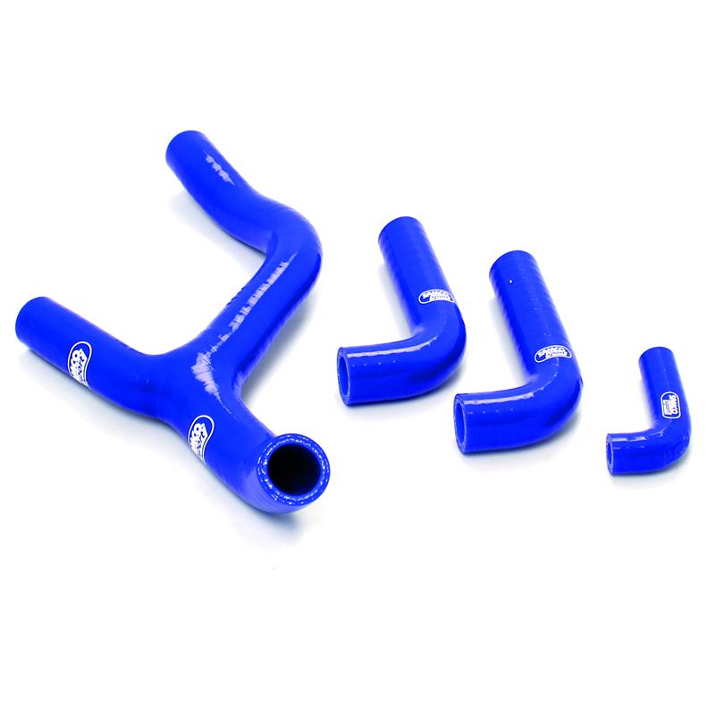 COOLANT HOSE 4 PIECE KIT BLUE 12-16 HUSA KTM 250 350 EXC-F 'Y' RACE DESIGN SAMCO KTM-53-BU