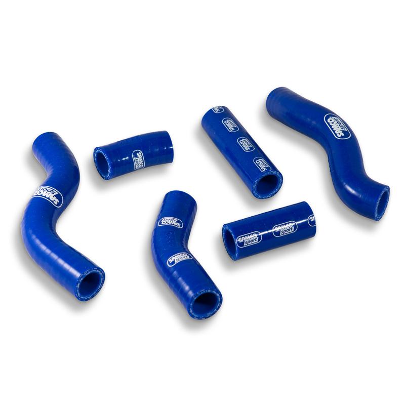 COOLANT HOSE 6 PIECE KIT BLUE 13-17 HUSQVARNA KTM 85 TC 85 SX OEM DESIGN SAMCO KTM-82-BU
