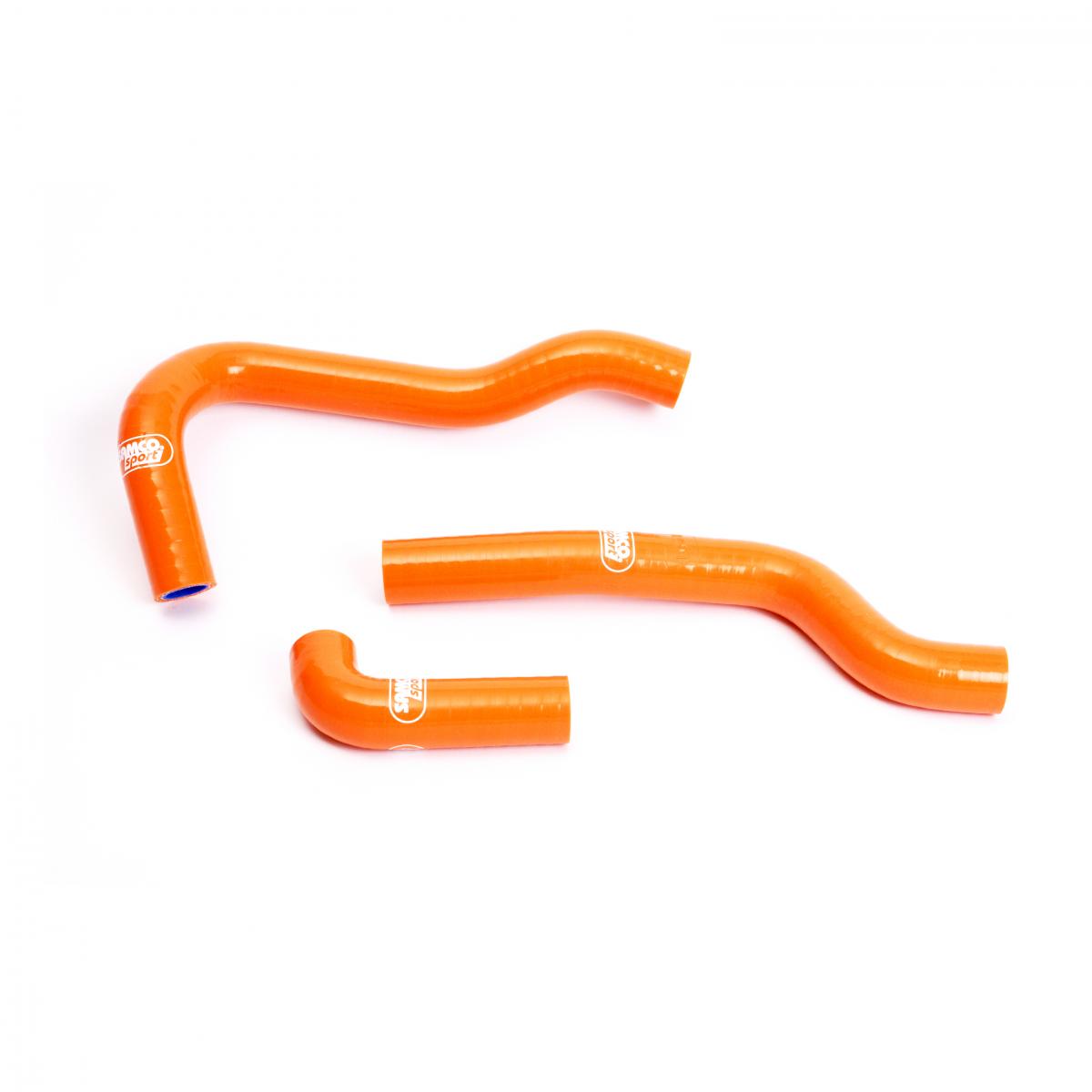 COOLANT HOSE 3 PIECE KIT ORANGE 98-08 KTM 65 SX SAMCO SPORT KTM-1-OR
