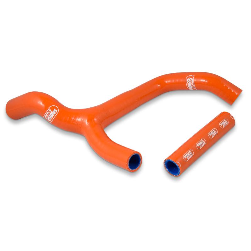 COOLANT HOSE 2 PIECE KIT ORANGE 15 KTM 250 SX-F FACTORY EDITION SAMCO SPORT KTM-79-OR