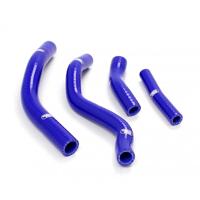 COOLANT HOSE 4 PIECE KIT BLUE 14-18 YAMAHA 250 YZ F OEM DESIGN SAMCO SPORT YAM-60-BU