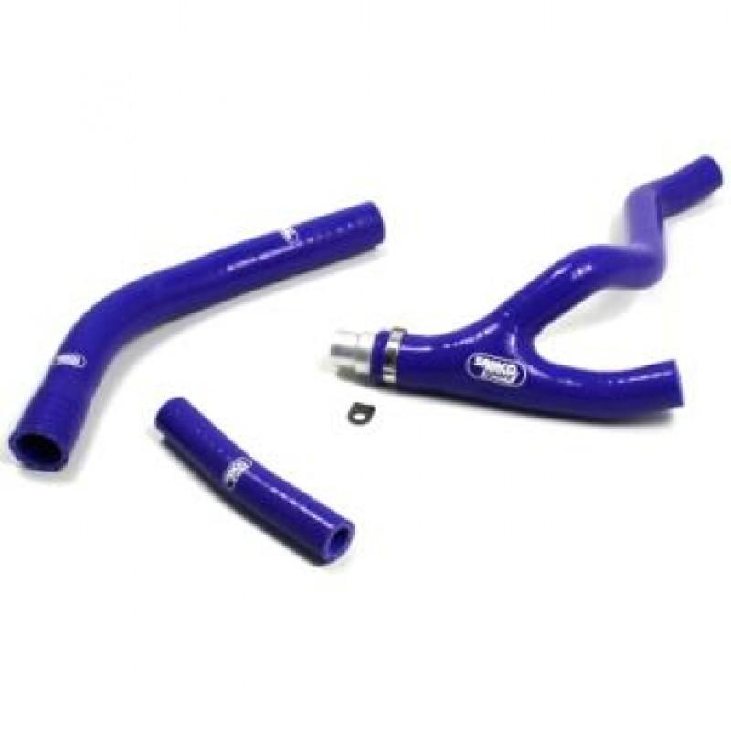 COOLANT HOSE 4 PIECE KIT BLUE 14-17 YAMAHA 450 YZ F 'Y' RACE DESIGN SAMCO SPORT YAM-65-BU