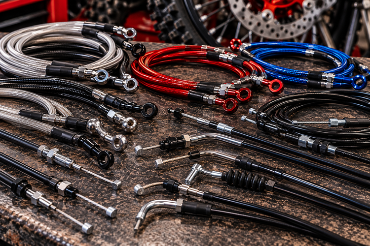 Motorcycle Brake Hoses & Cables