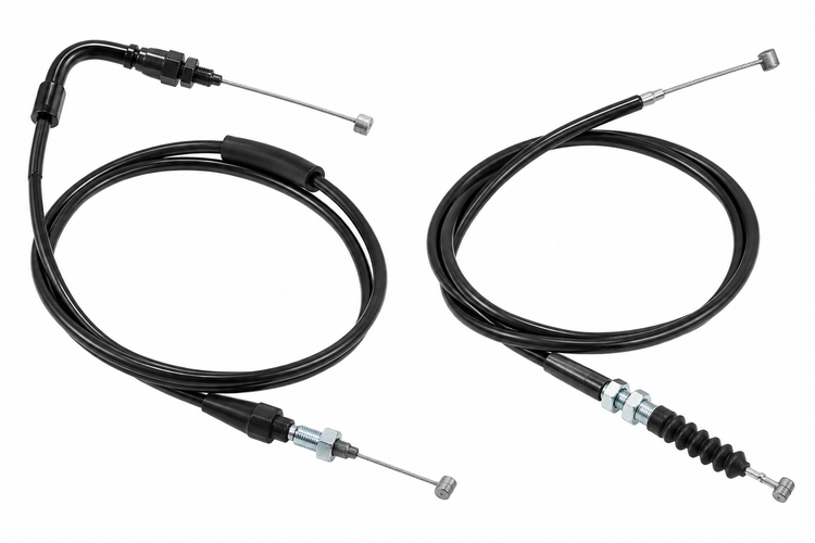 Motorcycle Throttle & Clutch Cables