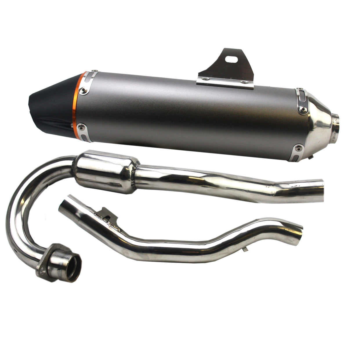 Dirt Racing Exhaust System Stainless Steel Honda 2003 - 2017 CRF 150 230 F