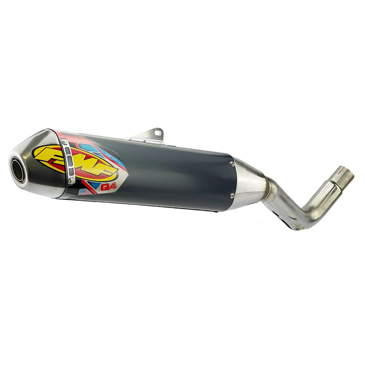 FMF Q4 Hex Exhaust Silencer 06-23 Yamaha YFM 700 R - FMF 044435