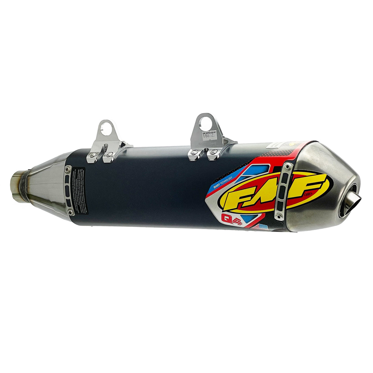 FMF Q4 Hex Exhaust Silencer 12-16 KTM EXC-F 350 EXC 500 - FMF 045442