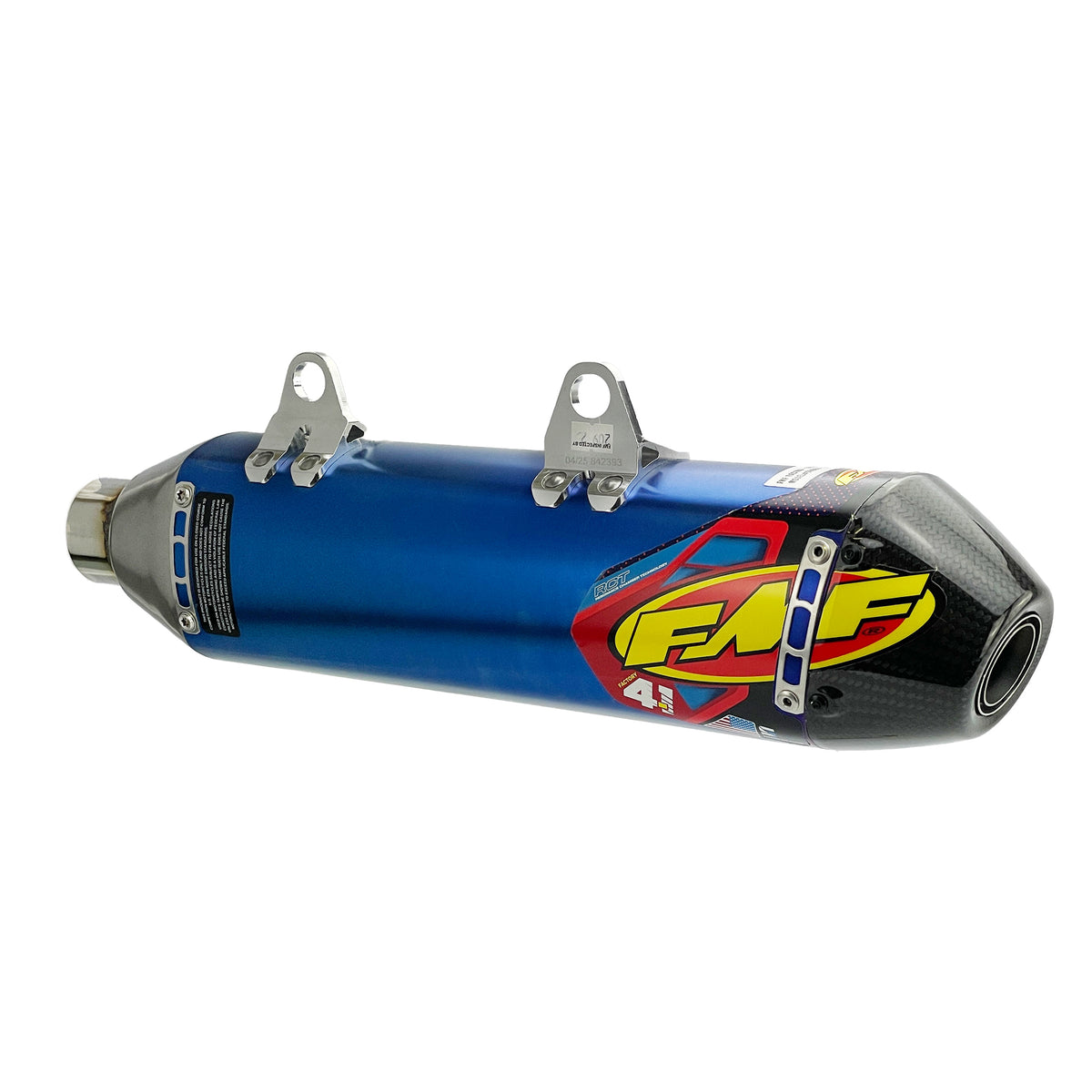 FMF Factory 4.1 RCT Titanium Exhaust Silencer 15-19 KTM Husqvarna 250 350 450 501 - FMF 045586