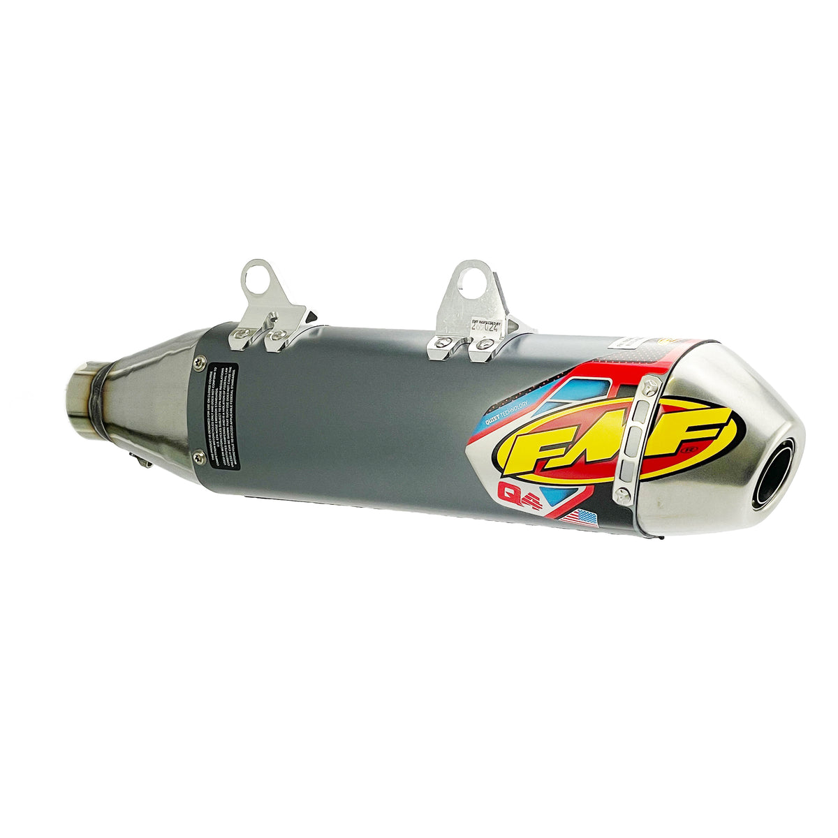 FMF Q4 Hex Exhaust Silencer 15-19 KTM Husqvarna 250 350 450 500 - FMF 045590