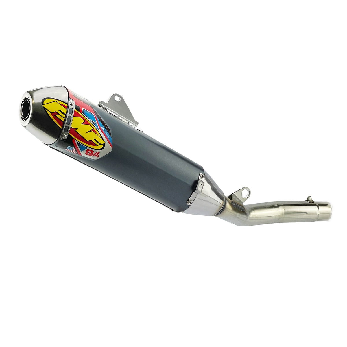 FMF Q4 Hex Exhaust Silencer 18-26 Yamaha 450 YZ WR F FX - FMF 044442