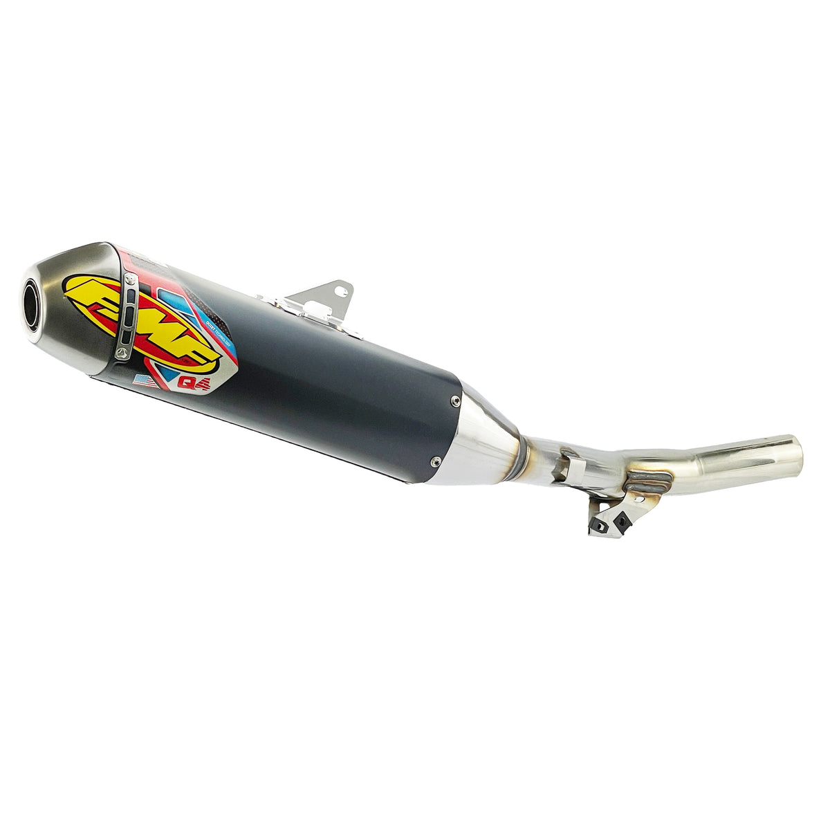 FMF Q4 Hex Exhaust Silencer 14-19 Yamaha WR YZ 250 F FX - FMF 044426