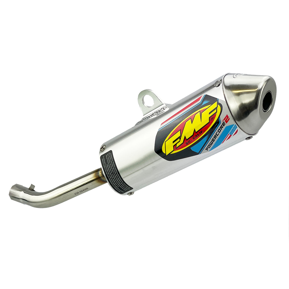 FMF Powercore 2 Exhaust Silencer 02-22 Yamaha YZ 125 X - FMF 024009