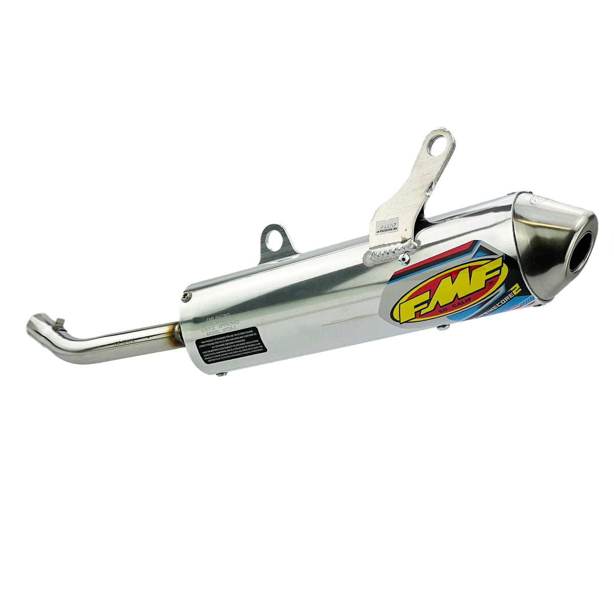 FMF TurbineCore 2 Exhaust Silencer 02-22 Yamaha YZ 125 X - FMF 024012