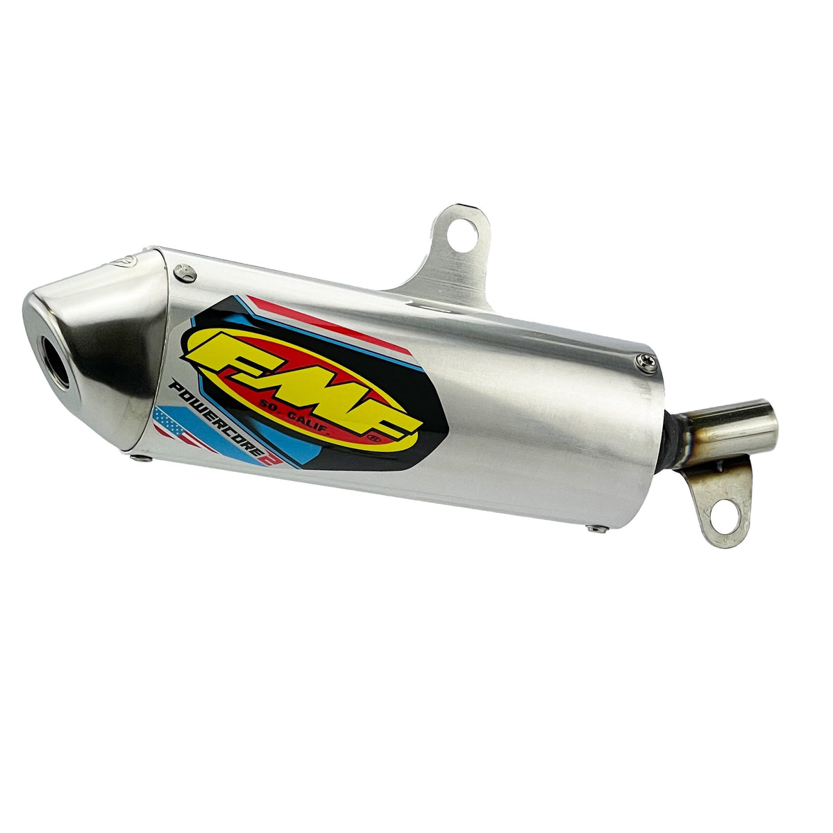 FMF Powercore 2 Exhaust Silencer 89-25 Suzuki RM 80 85 - FMF 023009