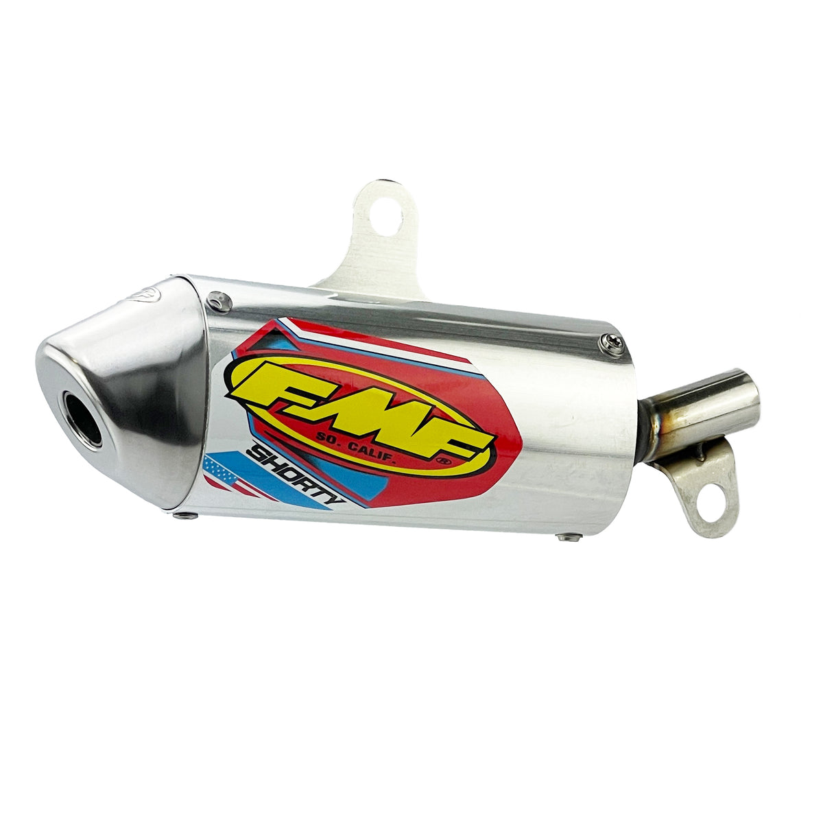 FMF Powercore 2 Shorty Exhaust Silencer 89-25 Suzuki RM 80 85 - FMF 023011