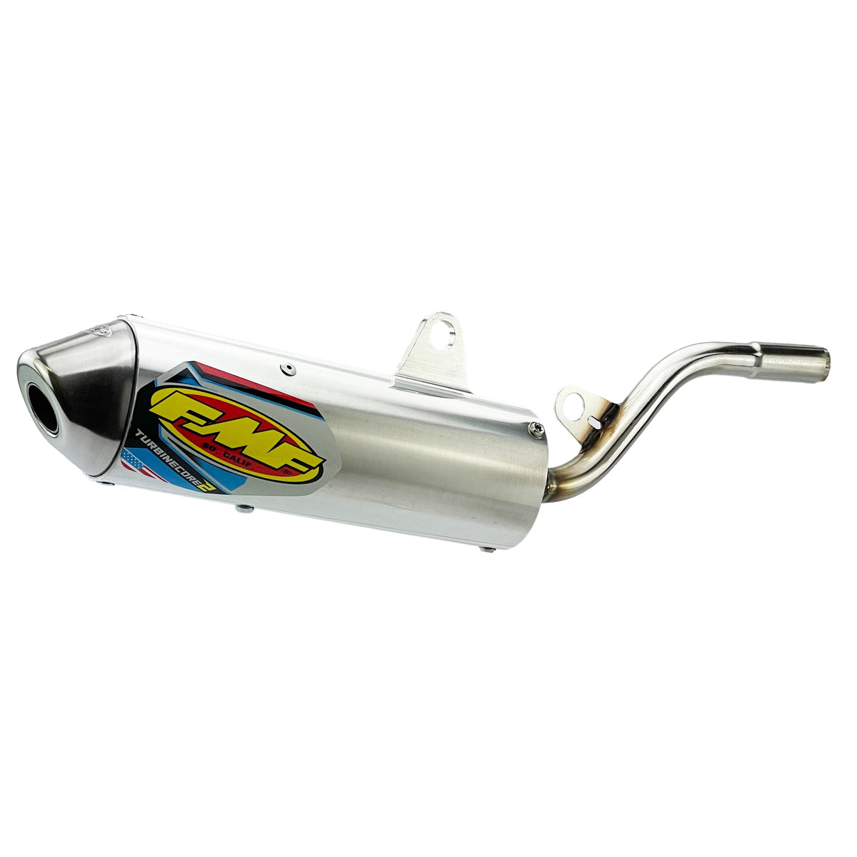FMF TurbineCore 2 Exhaust Silencer 98-25 Kawasaki Suzuki KX 80 85 100 112 RM - FMF 020338