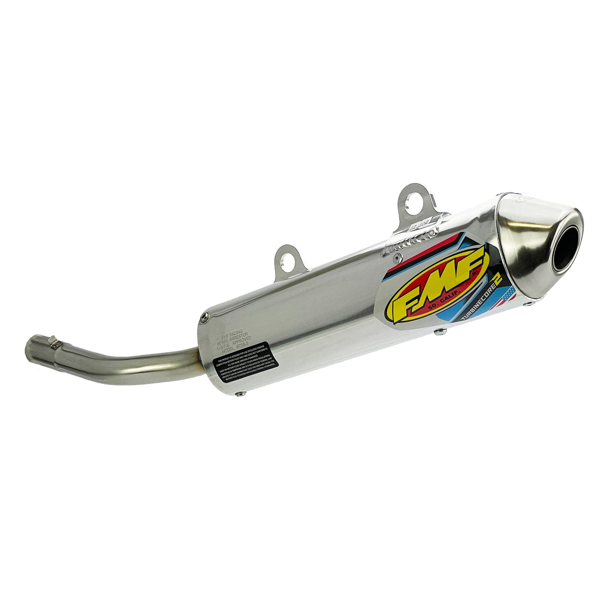 FMF TurbineCore 2 Exhaust Silencer 99-02 Kawasaki KX 250 - FMF 020342