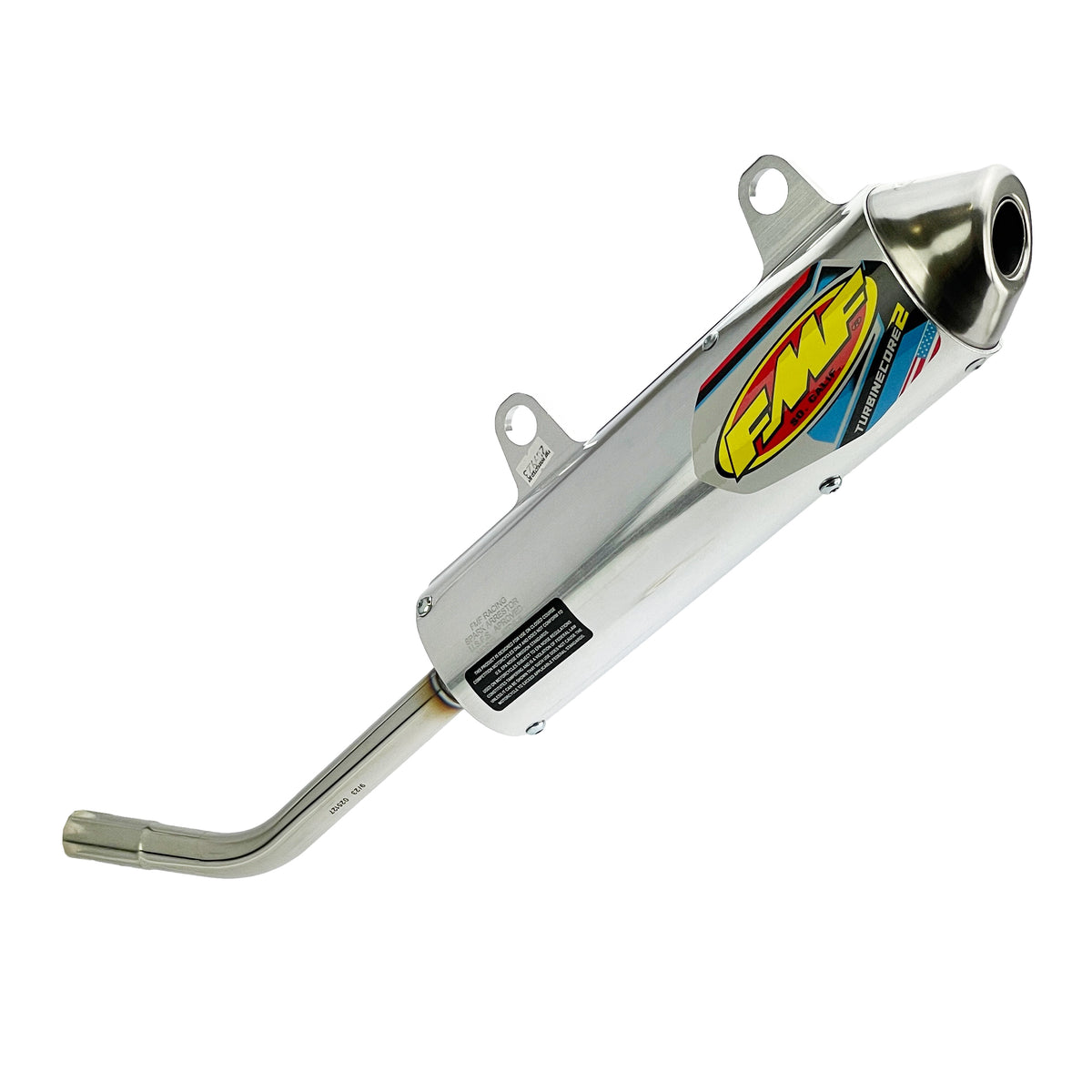 FMF TurbineCore 2 Exhaust Silencer 11-16 KTM Husqvarna 150 SX XC 125 TC TE - FMF 025127
