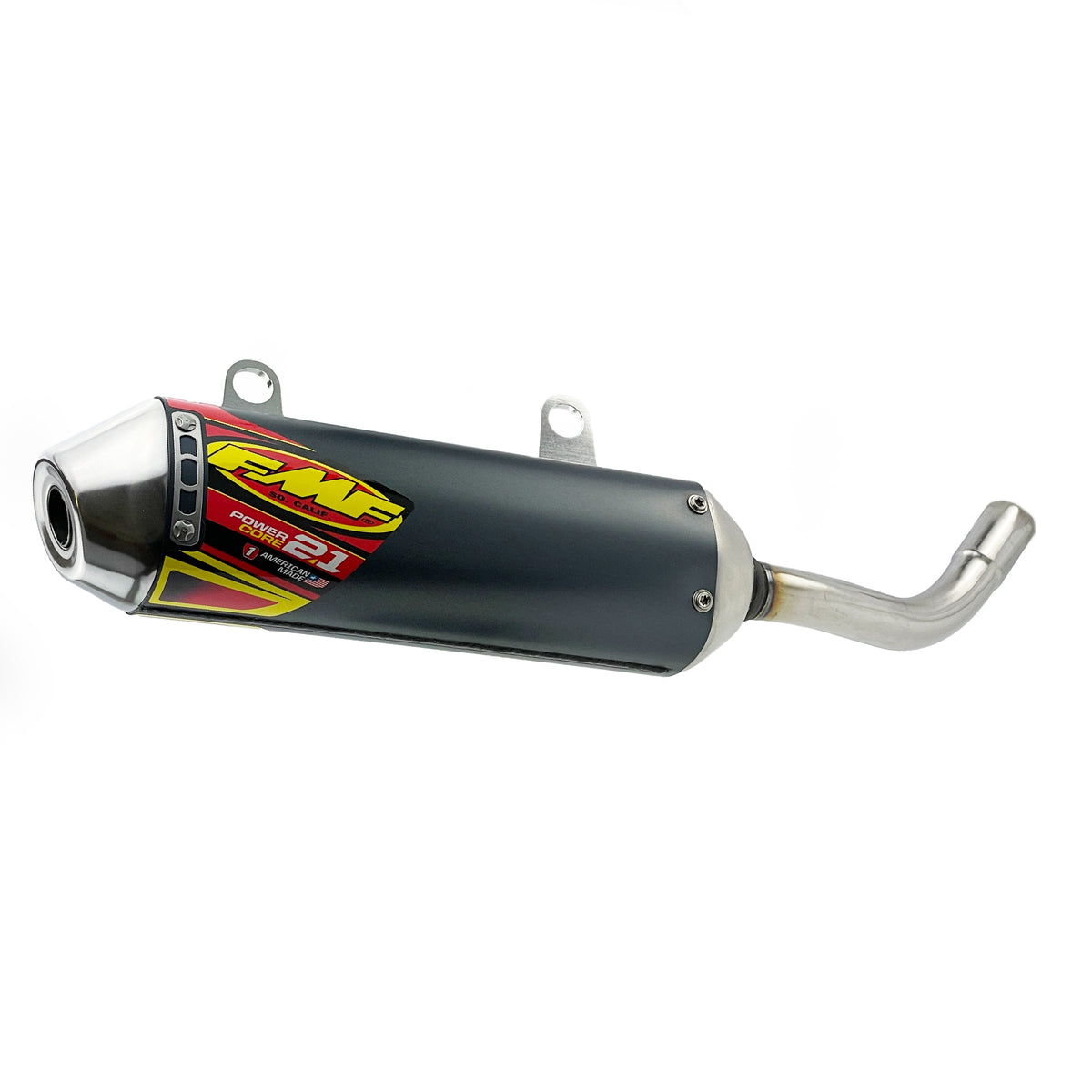 FMF Powercore 2.1 Shorty Exhaust Silencer 17-19 KTM Husqvarna 250 300 - FMF 025213