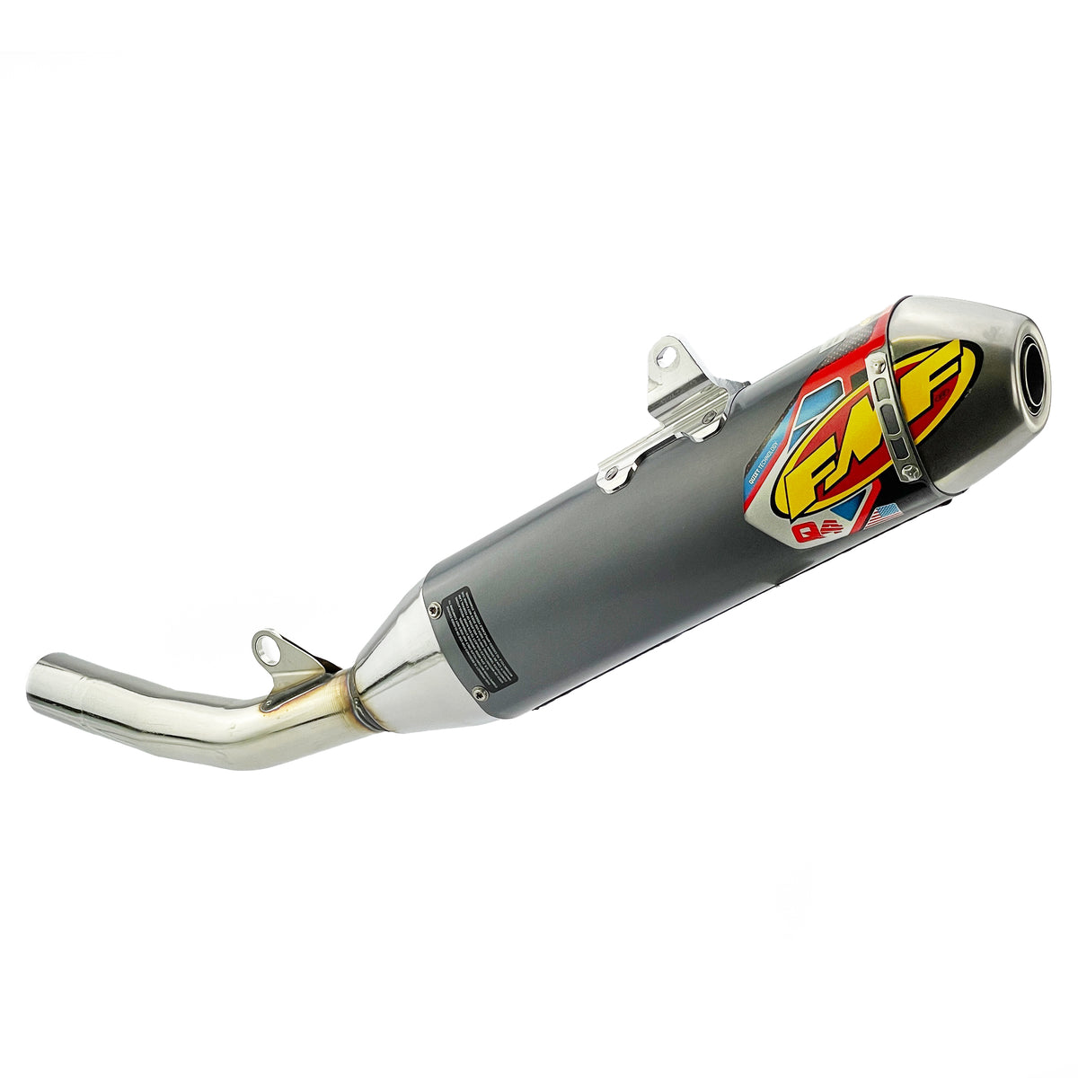 FMF Q4 Hex Exhaust Silencer 19-26 Yamaha WR YZ 250 F FX - FMF 044452
