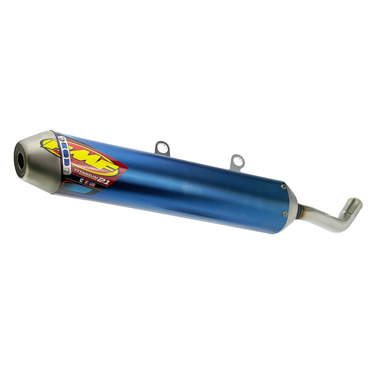 FMF Titanium Powercore 2.1 Extreme Exhaust Silencer 19-23 GasGas Husqvarna KTM 250 300 - FMF 025264