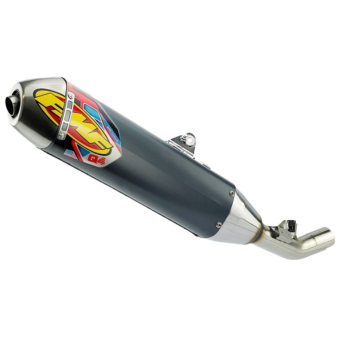 FMF Q4 Hex Exhaust Silencer 19-25 Honda CRF 450 X - FMF 041578