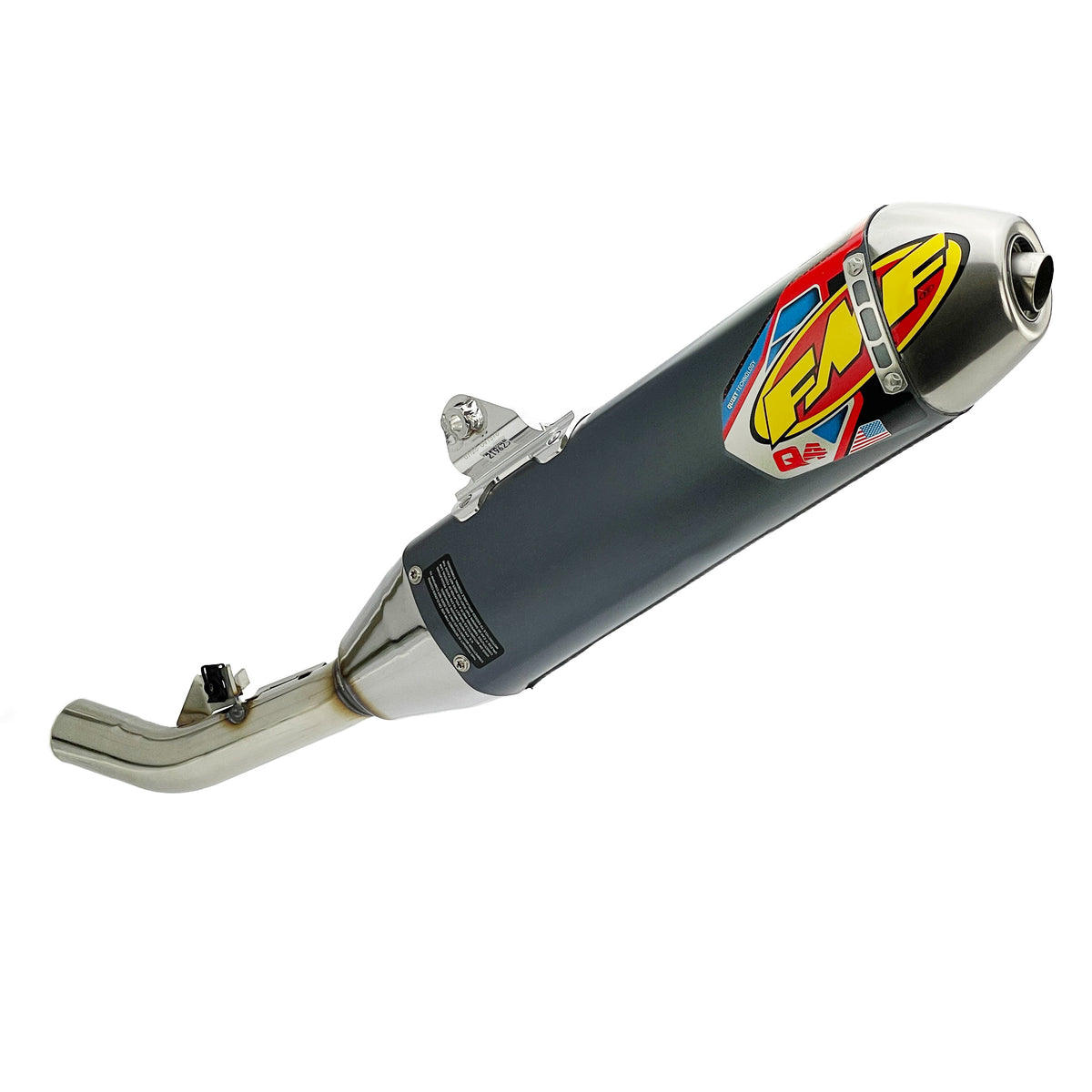 FMF Q4 Hex Exhaust Silencer 19-25 Honda CRF 450 X - FMF 041578