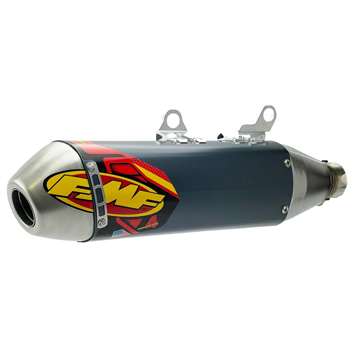FMF Powercore 4 Hex Exhaust Silencer 20-23 KTM Husqvarna GasGas XCF-W 350-501 - FMF 045645