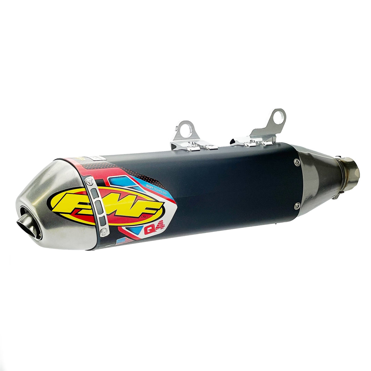 FMF Q4 Hex Exhaust Silencer 20-23 GasGas Husqvarna KTM 250 350 450 500 501 - FMF 045646