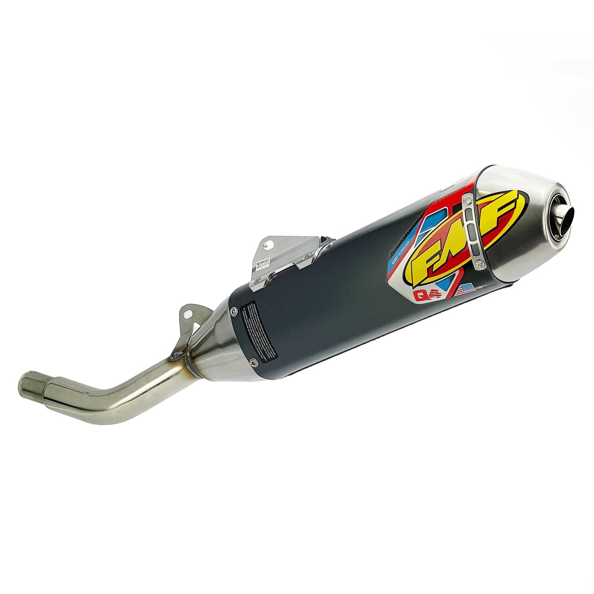 FMF Q4 Hex Exhaust Silencer 20-21 Kawasaki KLX 300 R - FMF 042388