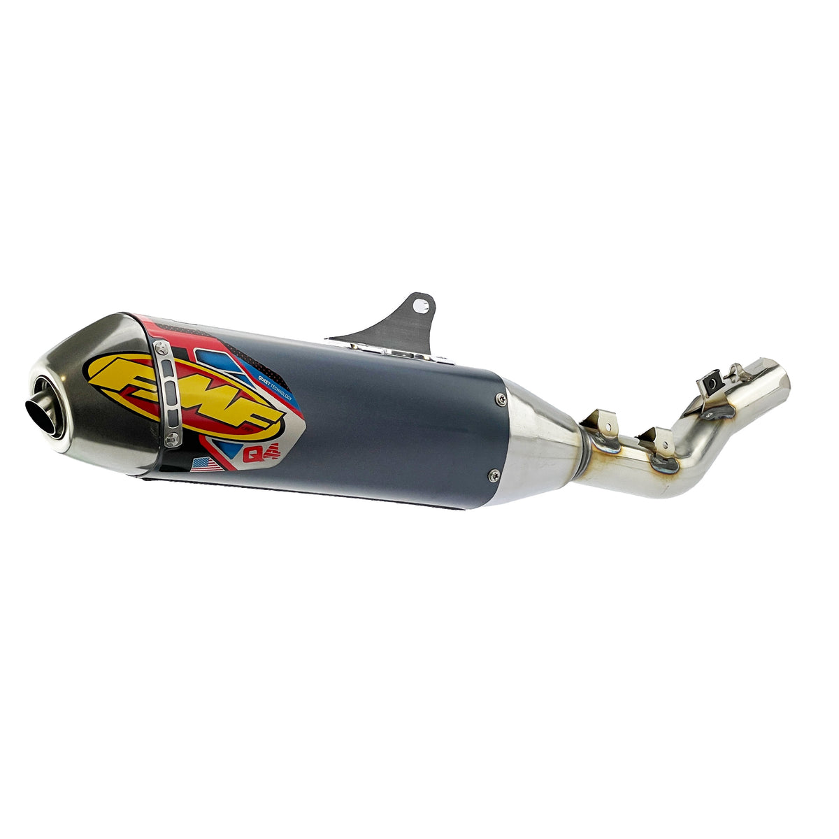 FMF Q4 Hex Exhaust Silencer 21-26 Honda CRF 450 R RX - FMF 041601