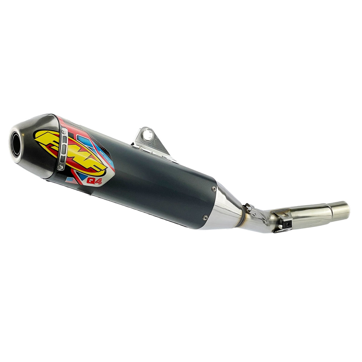 FMF Q4 Hex Exhaust Silencer 21-24 Kawasaki KX 250 F X - FMF 042393