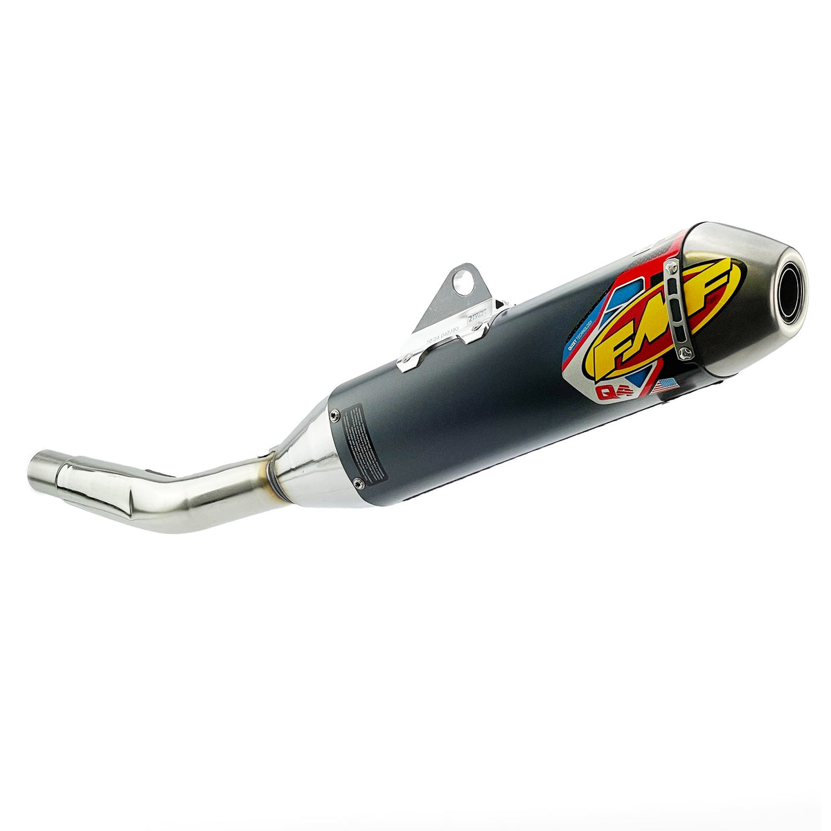 FMF Q4 Hex Exhaust Silencer 21-24 Kawasaki KX 250 F X - FMF 042393