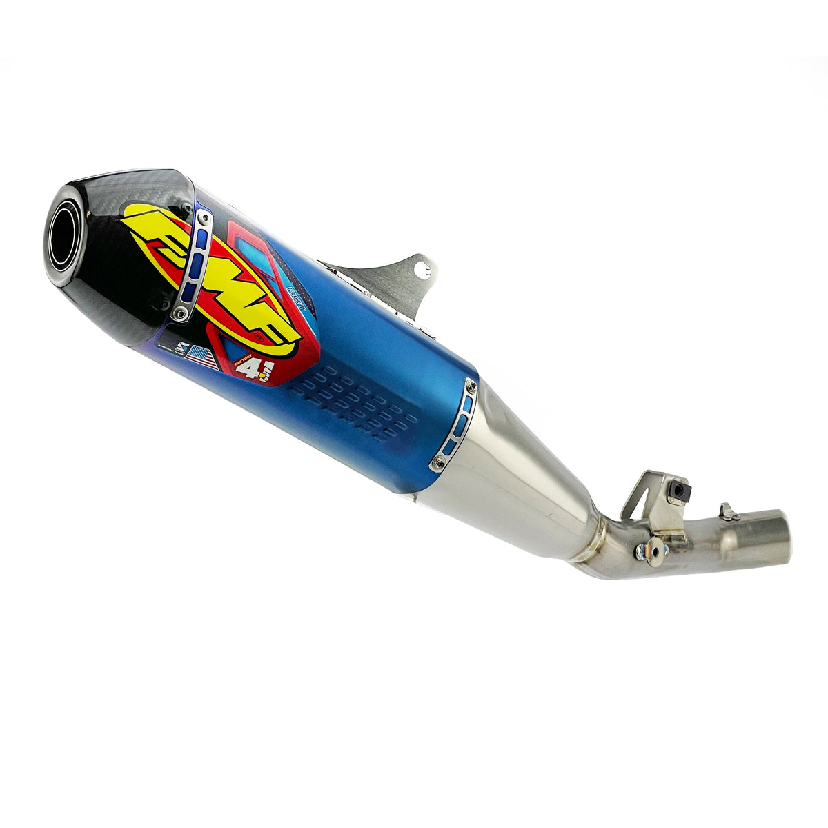 FMF Factory 4.1 RCT Titanium Anodized Exhaust Silencer 24-26 Triumph TF 250 E X - FMF 045695