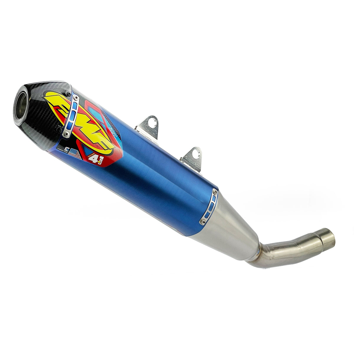 FMF Factory 4.1 RCT Titanium Anodized Exhaust Silencer 24-25 Beta 450 RC RX - FMF 045690 1