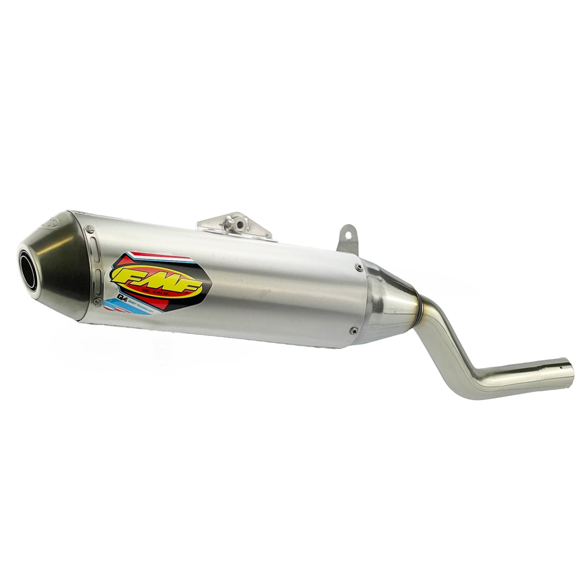 FMF Q4 Exhaust Silencer 84-07 Kawasaki KLR 600 650 - FMF 042320