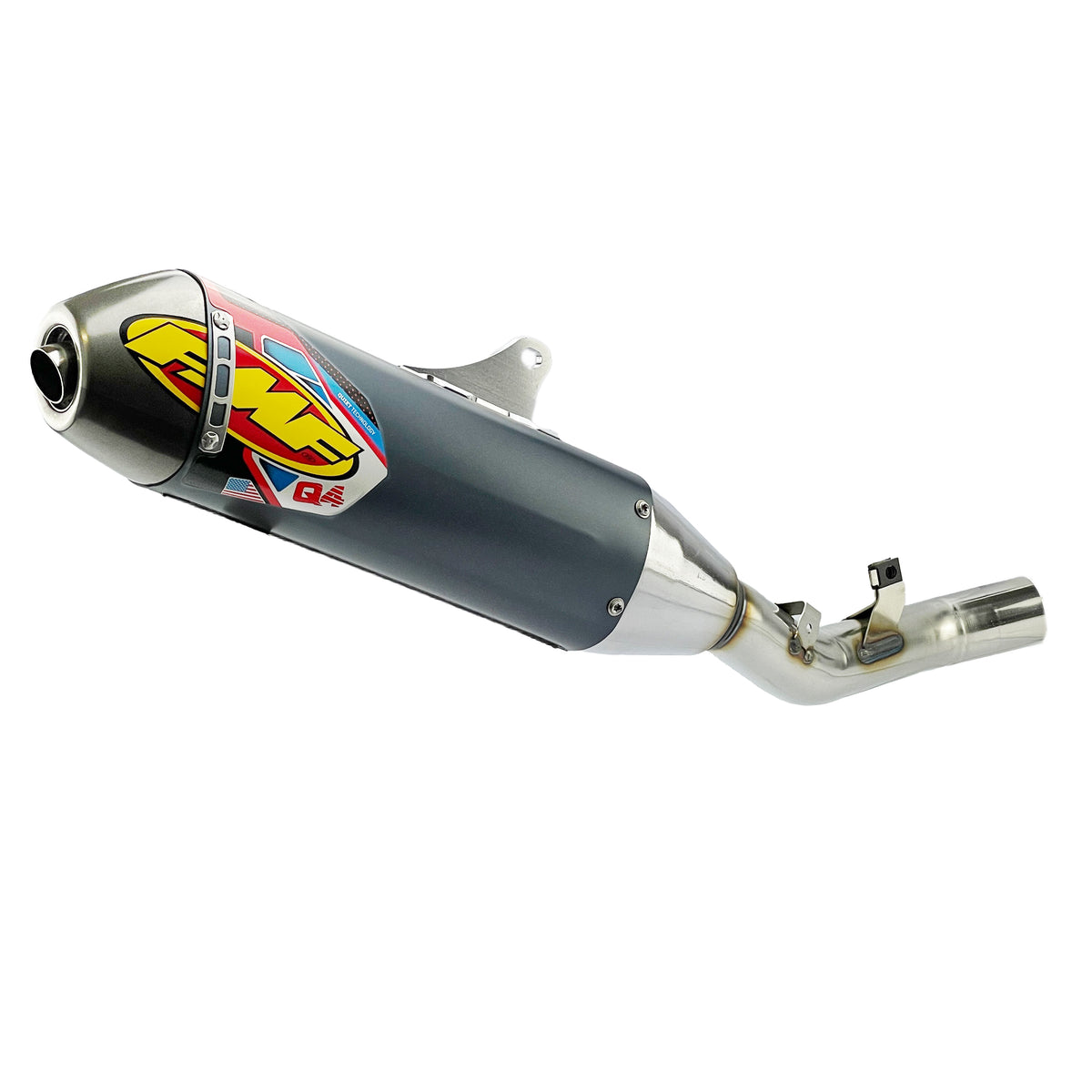 FMF Q4 Hex Exhaust Silencer 25-26 Honda CRF 250 R RX - FMF 041617